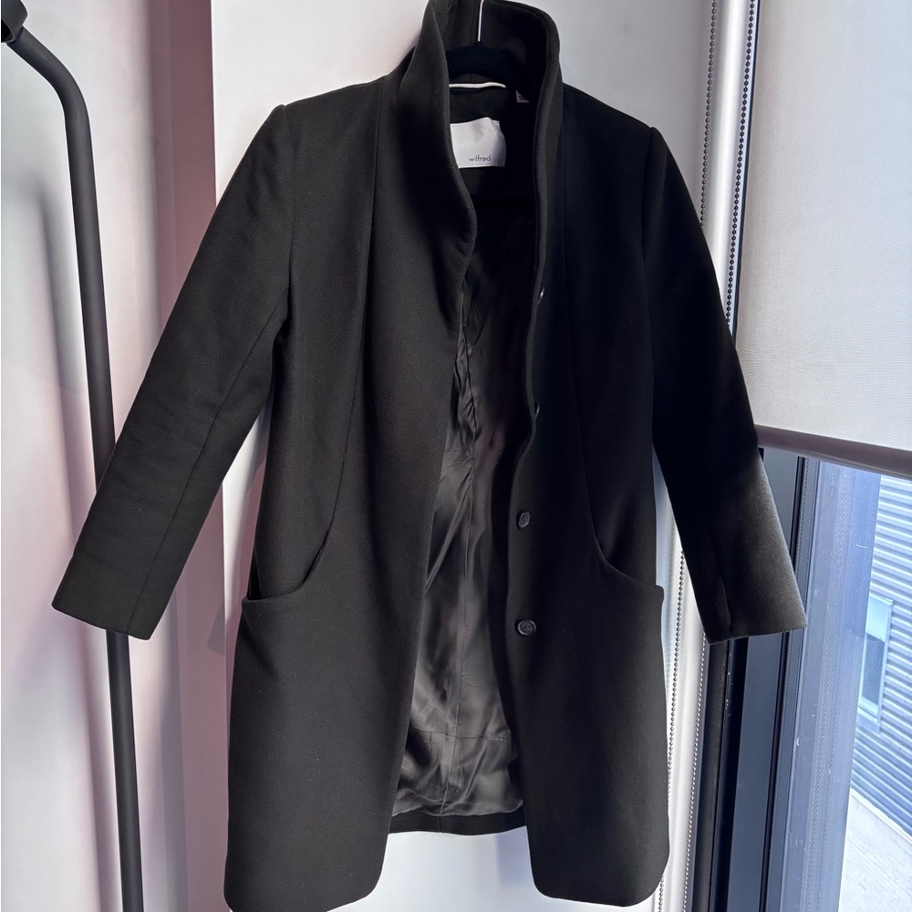 Wilfred | Cocoon Deep Green Coat